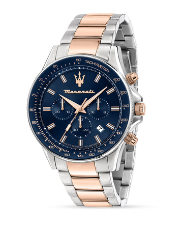 Maserati Sfida Two Tone Chronograph  Watch