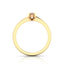Morganite Ring in 9K Yellow Gold