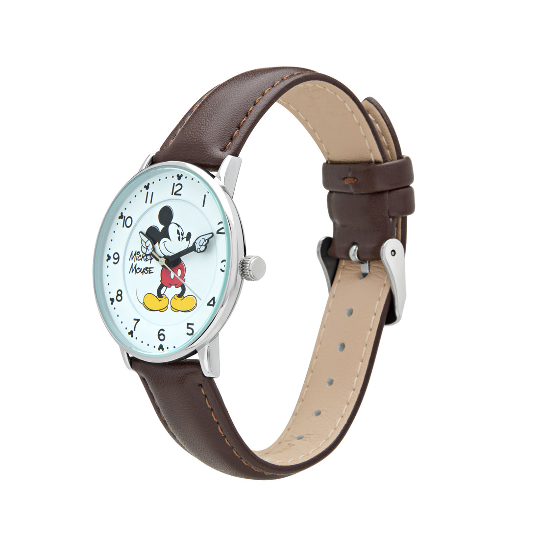 Disney Icon Mickey Collectors Edition 38mm Brown Leather Watch