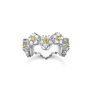 THOMAS SABO Lovely Daisy Ring in Silver