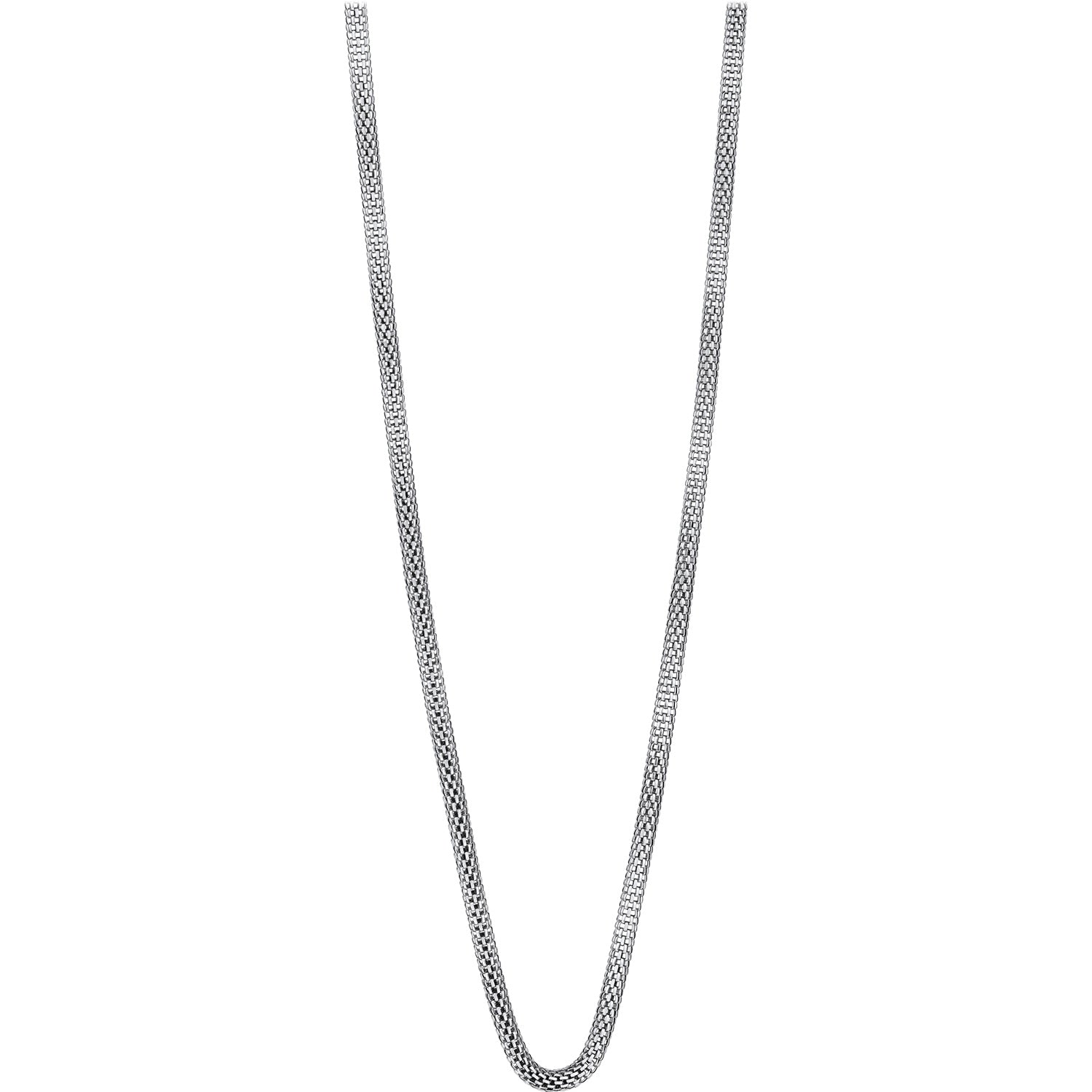 Bering Arctic Symphony Silver Necklace 45cm