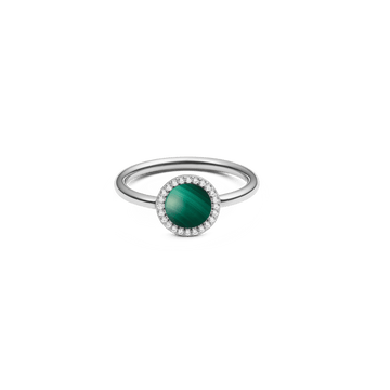 Daniel Wellington Audrey Ring Malachite Silver