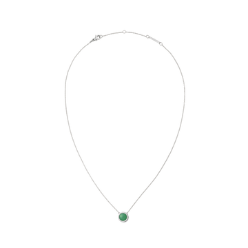 Daniel Wellington Audrey Necklace Jade Silver