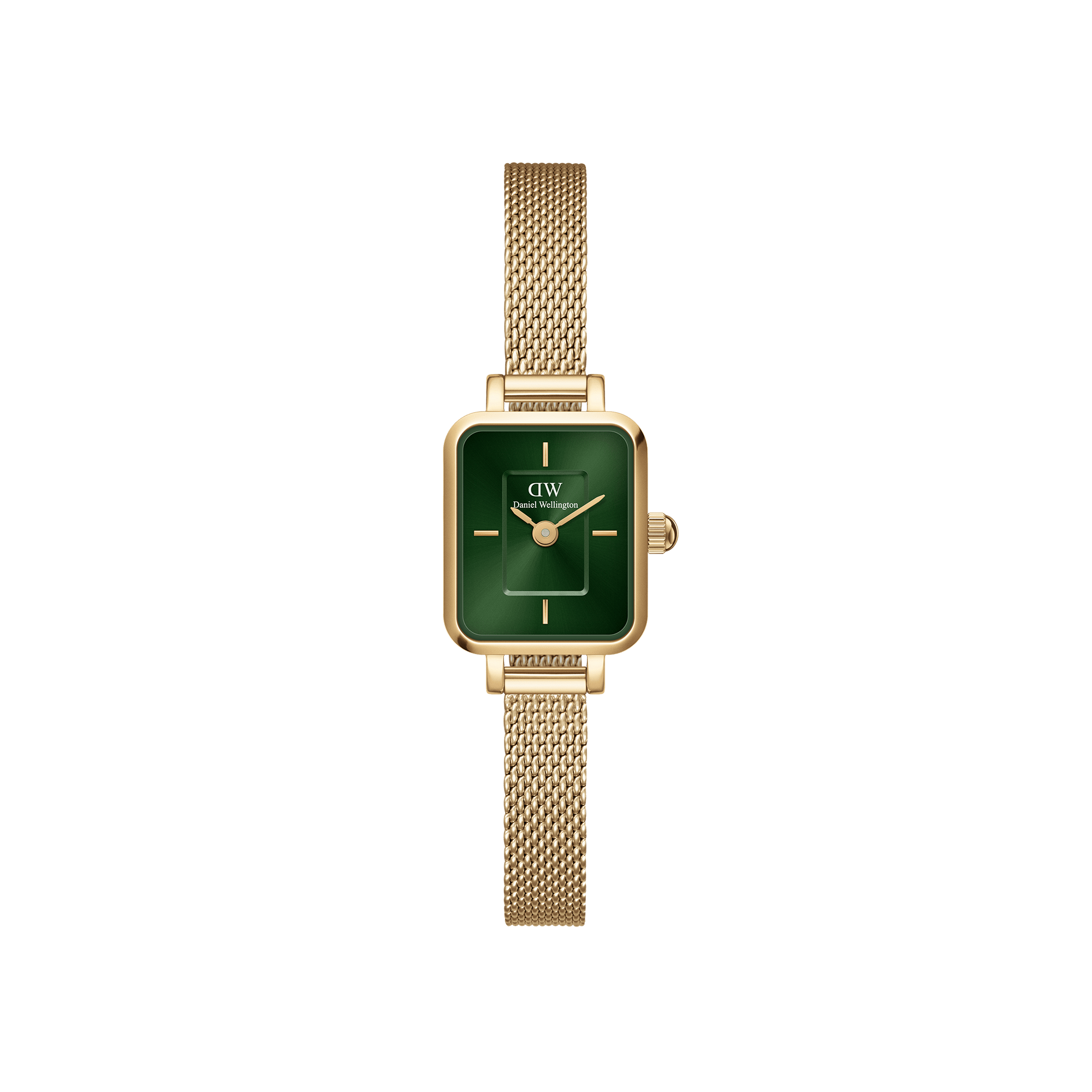 Daniel Wellington Quadro Mini Evergold Emerald Watch