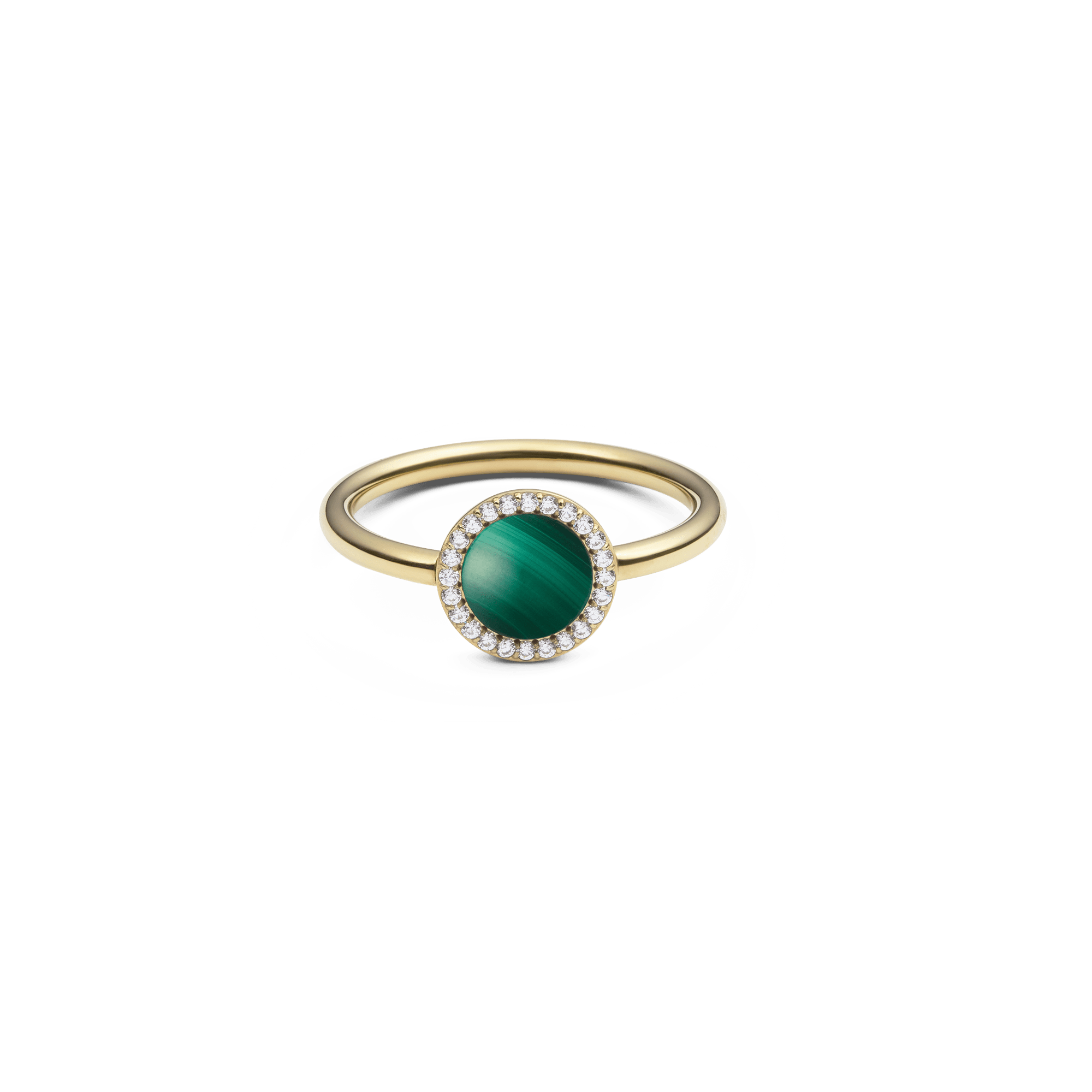 Daniel Wellington Audrey Ring Malachite Gold