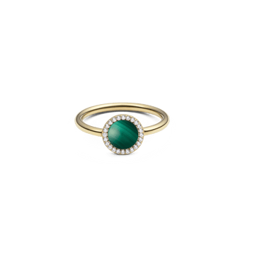 Daniel Wellington Audrey Ring Malachite Gold