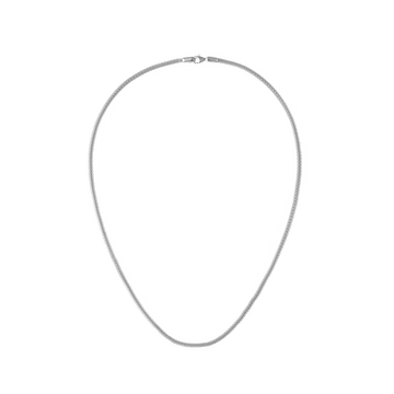 Daniel Wellington Tide Mesh Necklace Silver 2.8