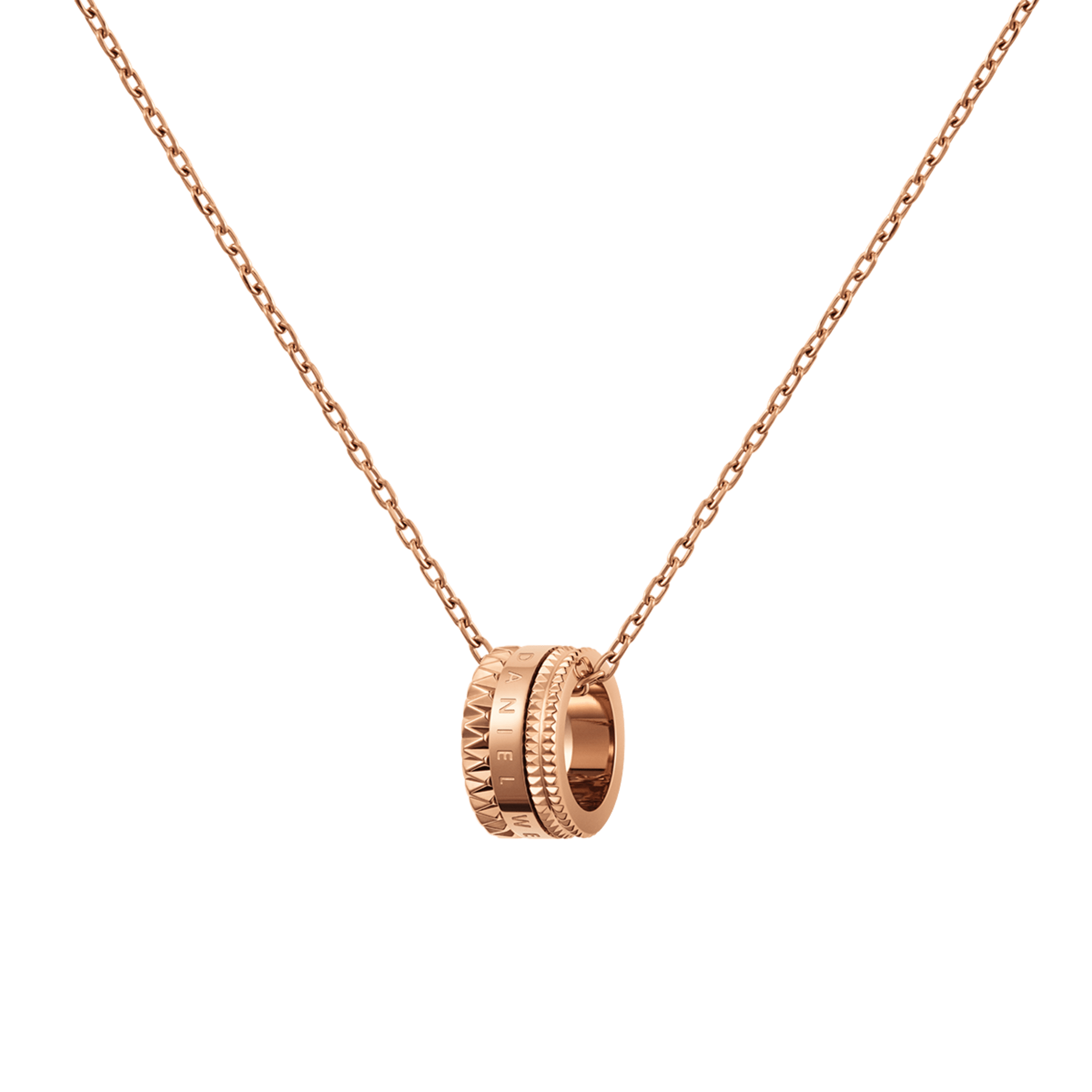 Daniel Wellington Elevation Necklace Rose Gold