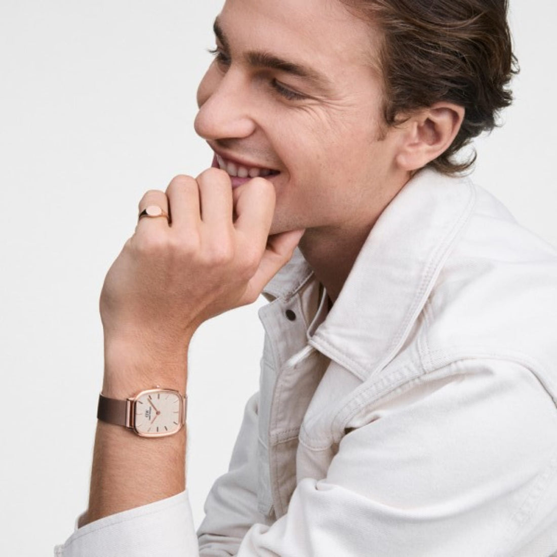 Daniel Wellington Marlon Melrose Linen Watch