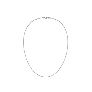 Daniel Wellington Tide Mesh Necklace Silver 1.8