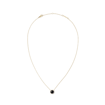Daniel Wellington Audrey Necklace Black Agathe Gold
