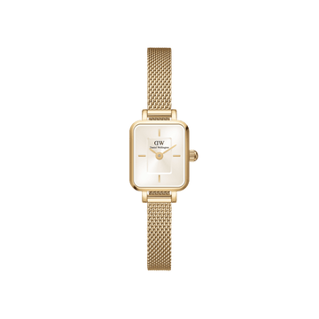 Daniel Wellington Quadro Mini Evergold Champagne Watch