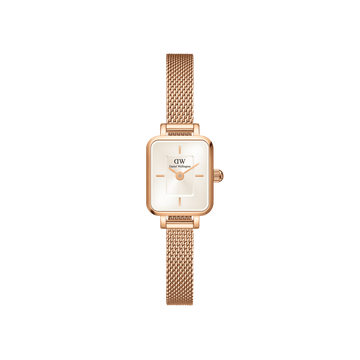 Daniel Wellington Quadro Mini Melrose Champagne Watch