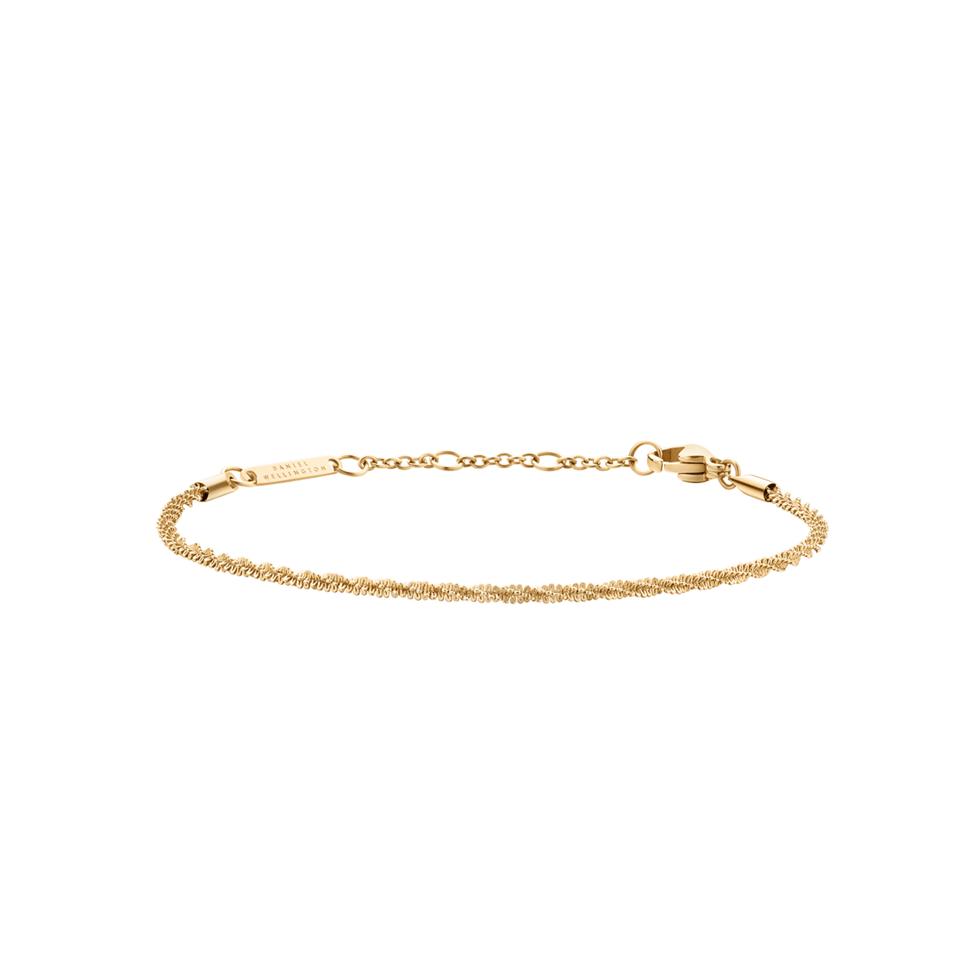 Daniel Wellington Elan Twisted Chain Bracelet Gold