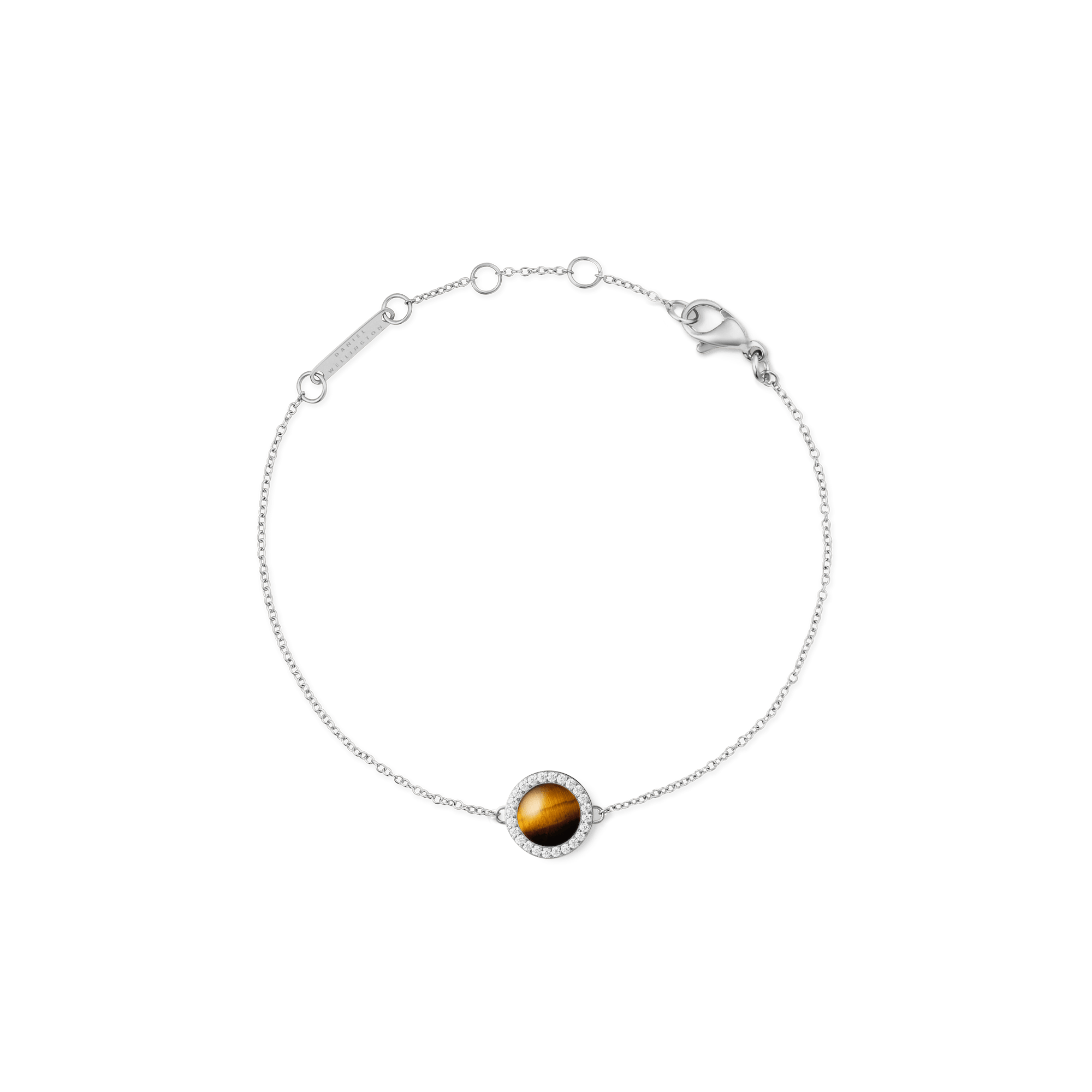 Daniel Wellington Audrey Bracelet Tiger Eye Silver