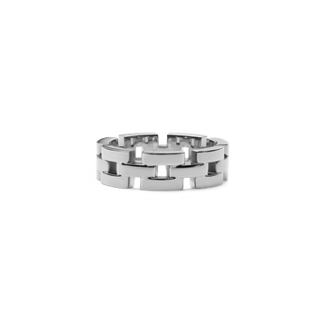 Daniel Wellington 3-Link Ring Silver